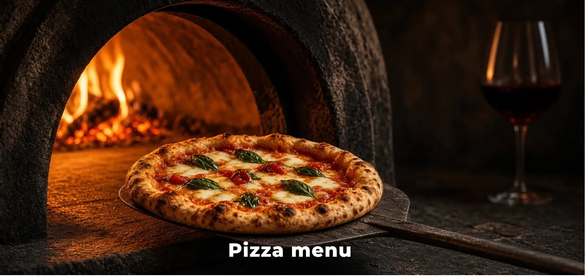 Pizza menu